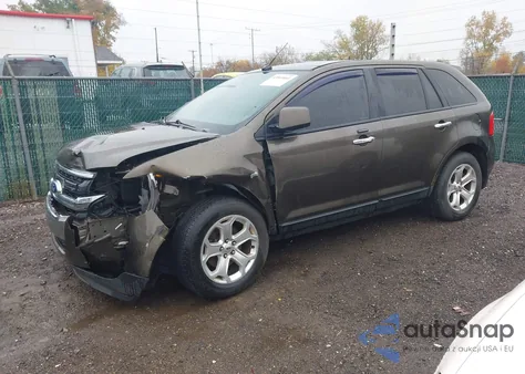 2011 Ford Edge Sel из США, поврежденный, VIN 2FMDK4JC9BBA63784